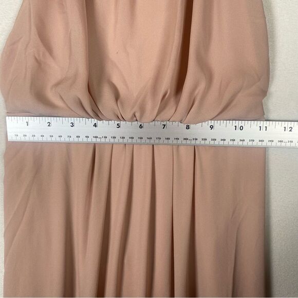 Show Me Your MuMu New W/Tags Amanda Maxi Dress Size XS Blush Pink - Picture 7 of 11